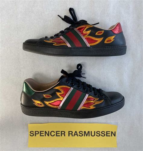 gucci flame sneakers fake|gucci inspired sneakers.